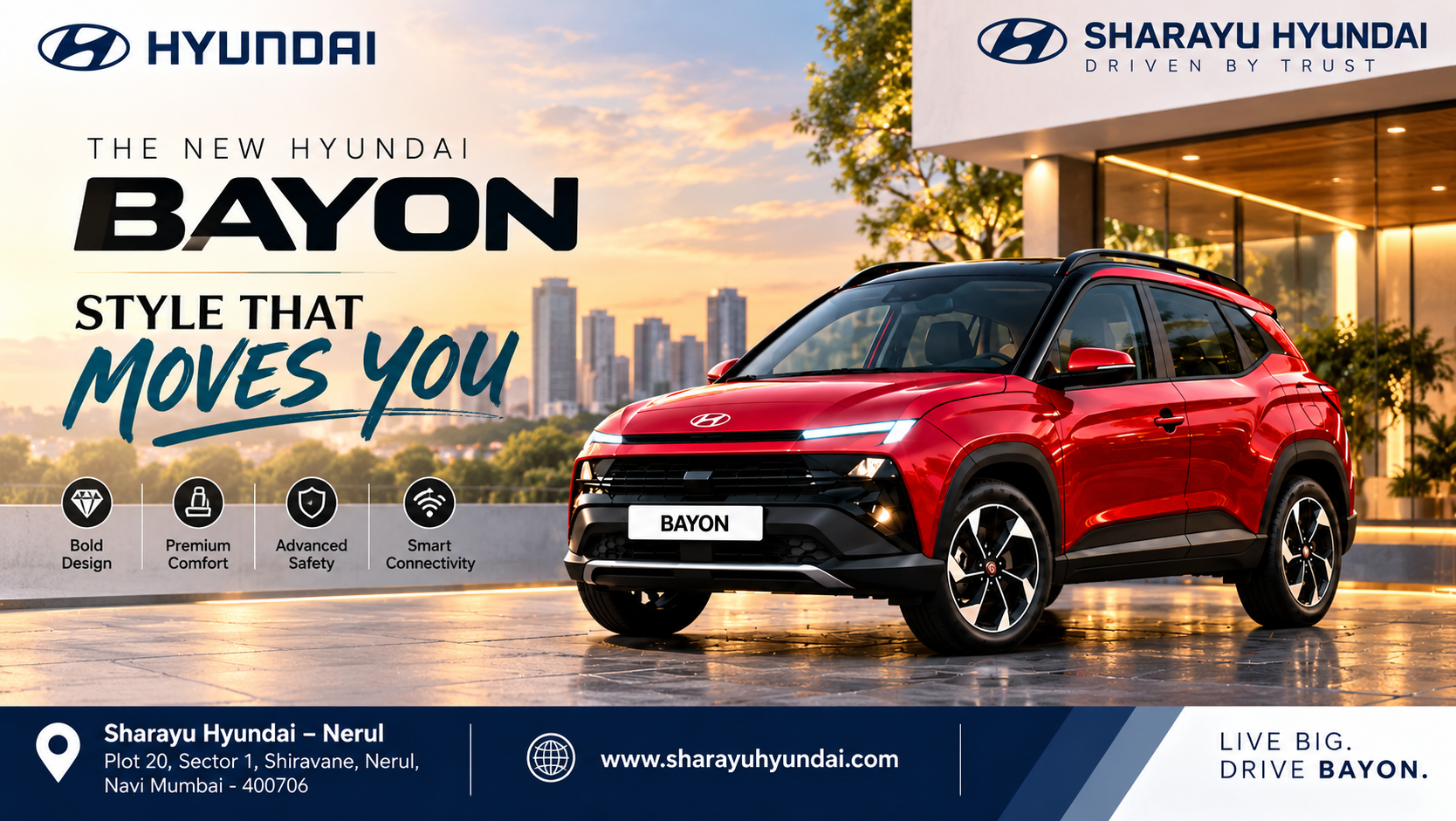 Hyundai BAYON – Style That Moves You | Sharayu Hyundai, Nerul
