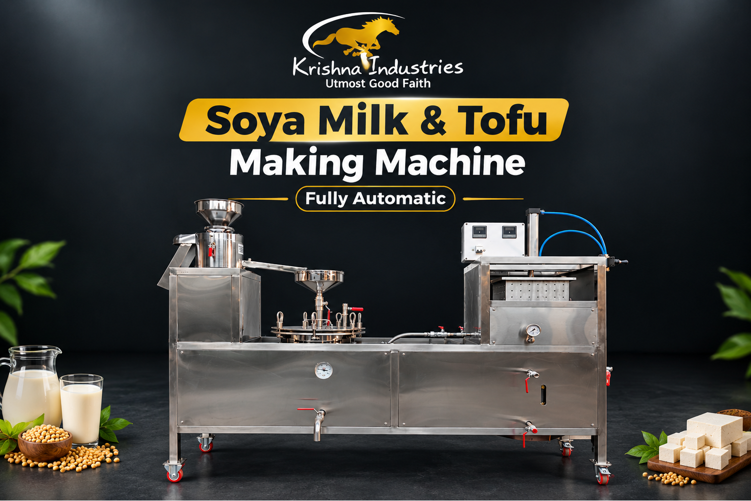Soya Paneer Machine in Panipat, Haryana | From Soybean to Tofu