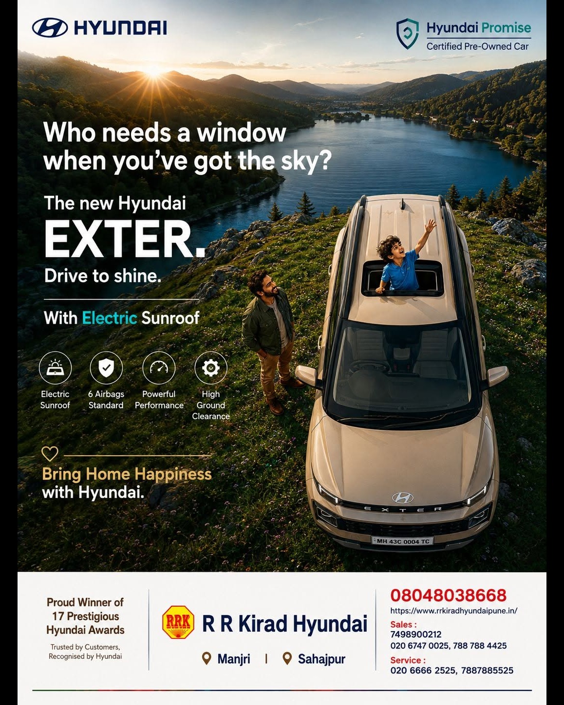Hyundai EXTER – Open Up to the Sky | R R Kirad Hyundai, Manjri & Sahajpur