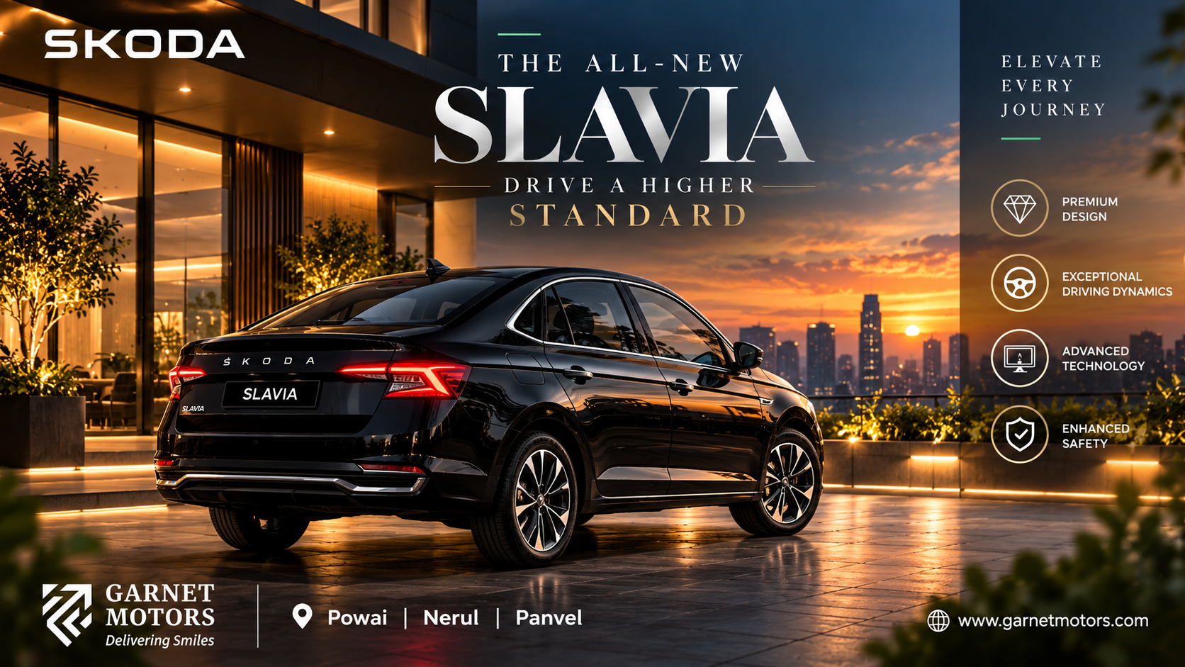 All-New Škoda Slavia – Drive a Higher Standard | Garnet Motors