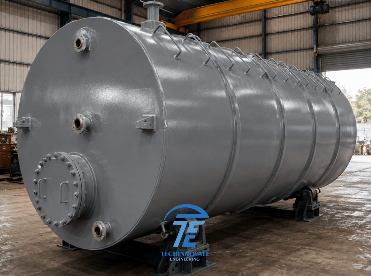 Custom MS Oil Storage Tank Manufacturer for Industrial Projects