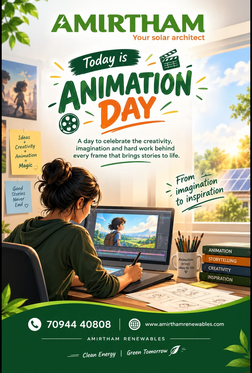 🎨✨ Happy Animation Day! 🎬🌟
Celebrating the creativity, imagination, and passion that bring stori...