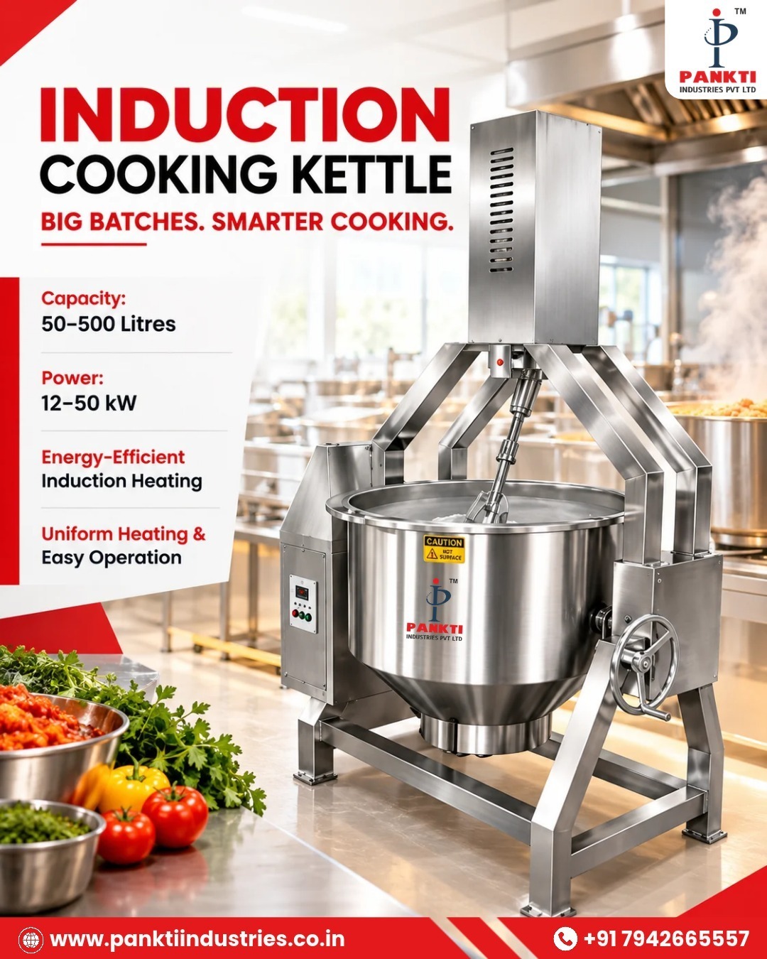 What Is an Induction Cooking Kettle and How Does It Work in Commercial Kitchens