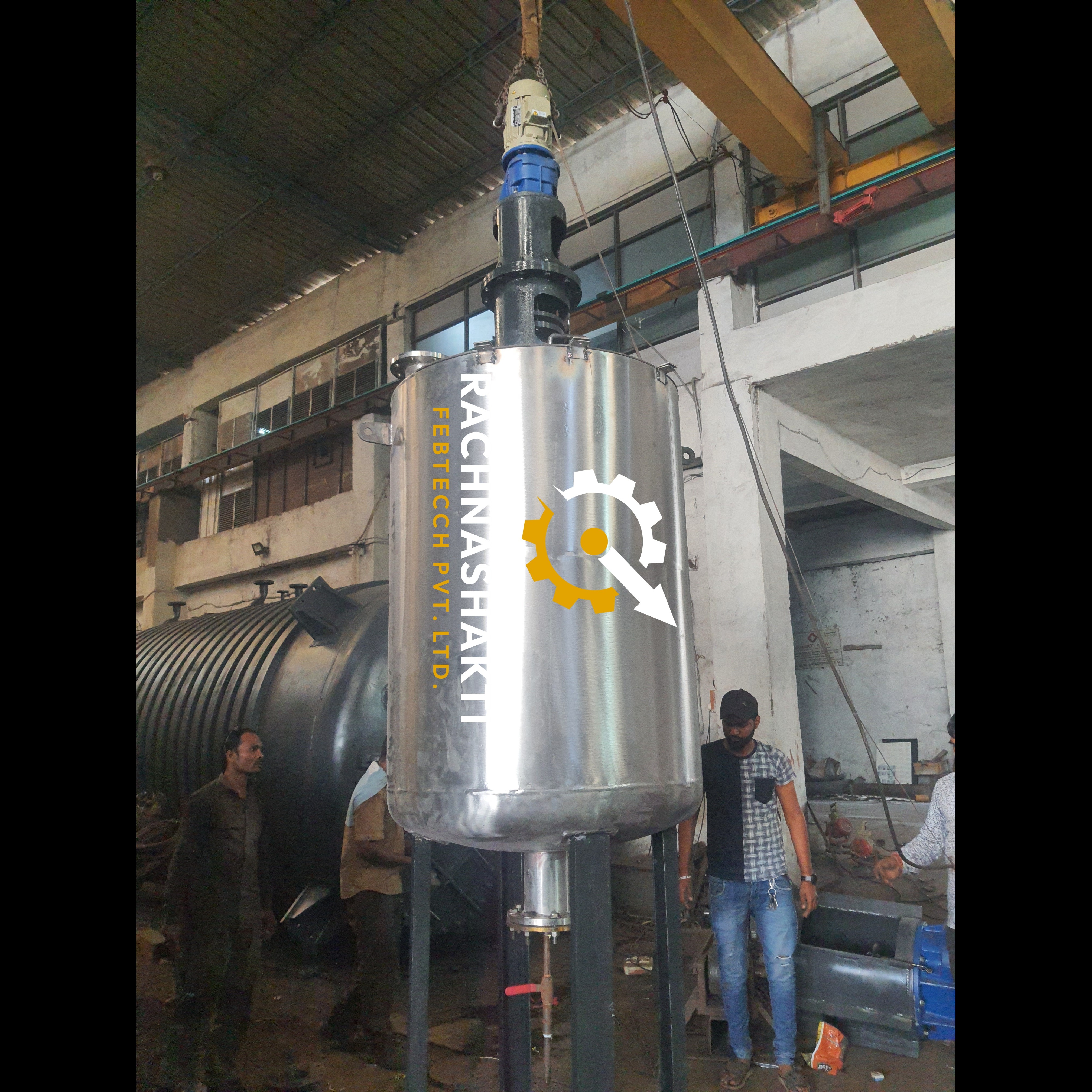 2000L Chemical Mixing Tank Manufacturer in Andhra Pradesh