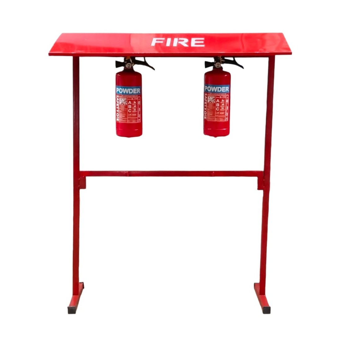 fire extinguisher stand with canopy