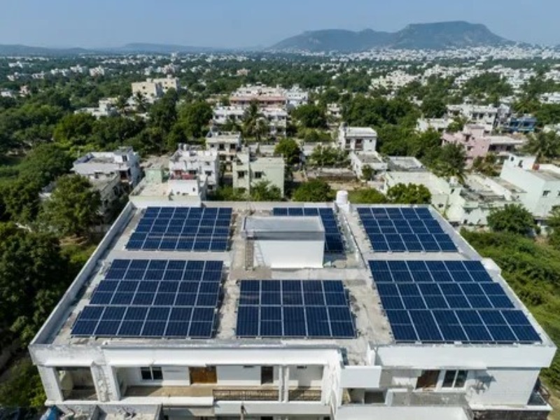 RESIDENTIAL SOLAR PANEL INSTALLATION IN KADI, GUJARAT