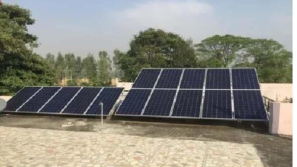 RESIDENTIAL SOLAR PANEL INSTALLATION IN MANSA, GUJARAT