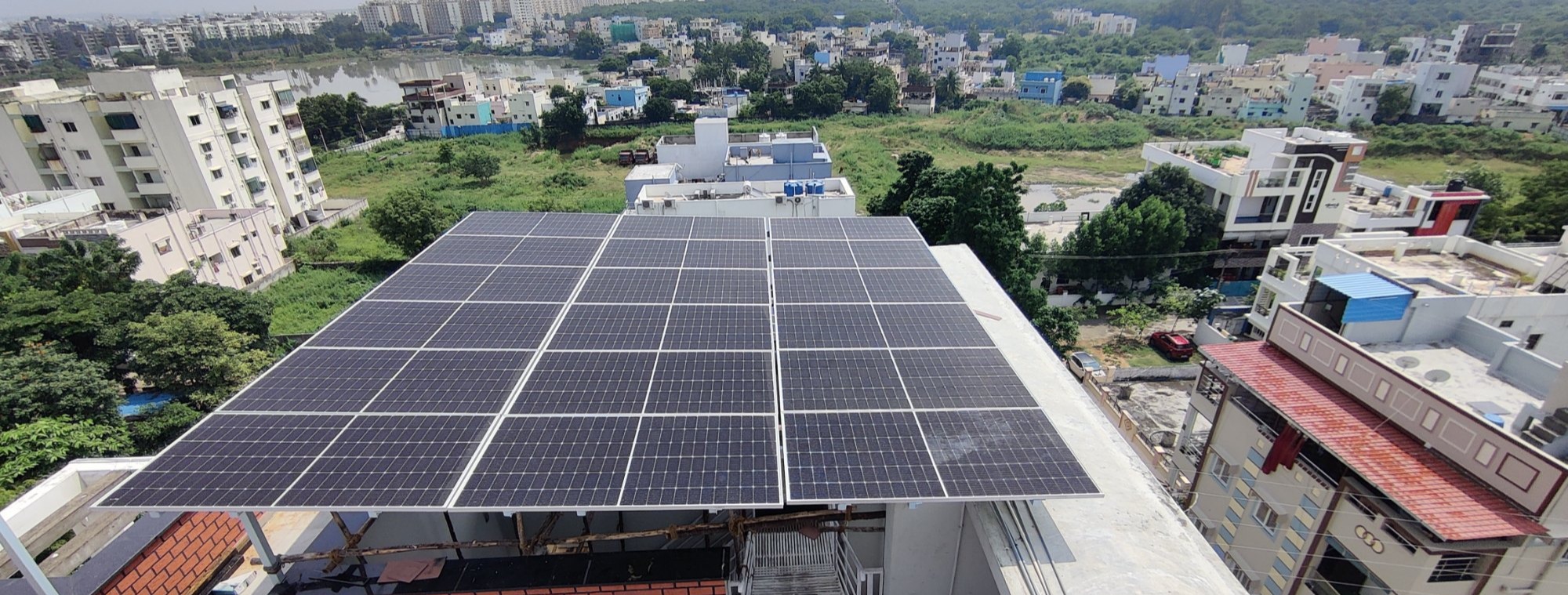 RESIDENTIAL SOLAR PANEL INSTALLATION IN RAJPIPLA, GUJARAT