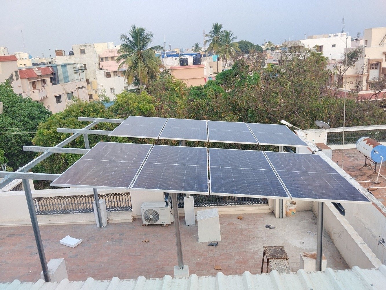 RESIDENTIAL SOLAR PANEL INSTALLATION IN SANTRAMPUR, GUJARAT