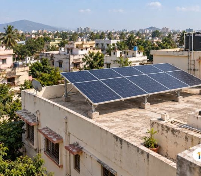 RESIDENTIAL SOLAR PANEL INSTALLATION IN SOJITRA, GUJARAT