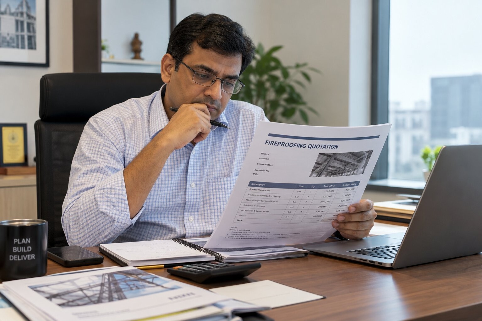 What Should You Check Before Approving a Steel Fireproofing Quotation?