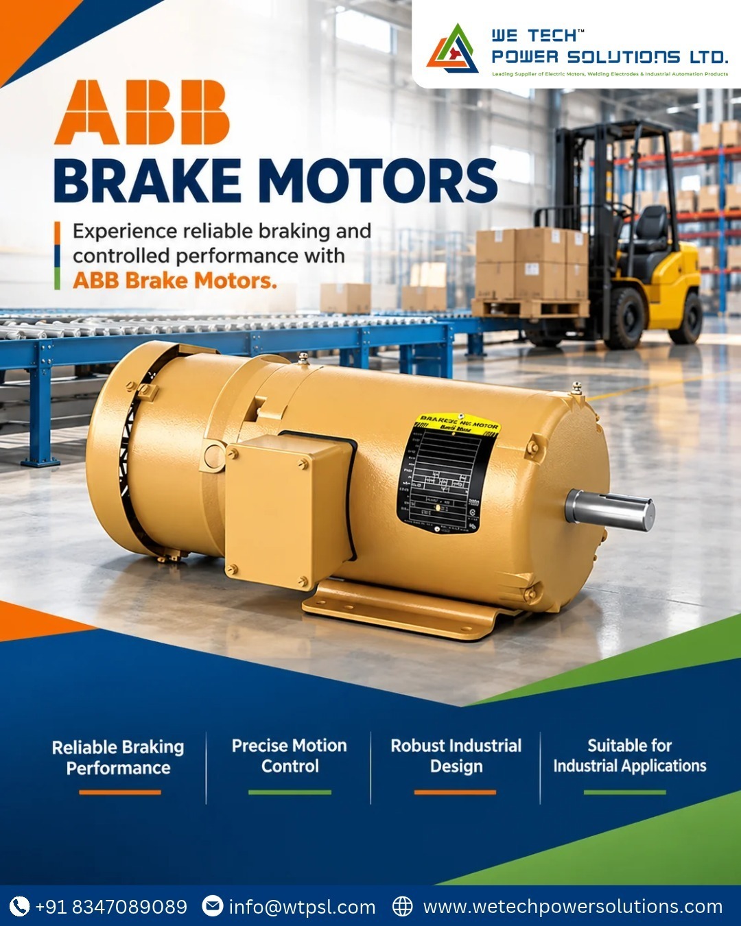 Why Are ABB Brake Motors a Reliable Choice for Industrial Applications