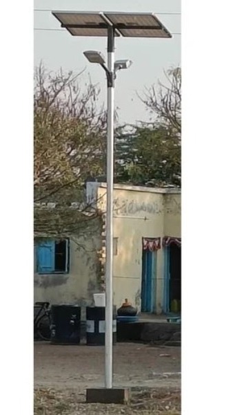 6-Meter (GI) Tubular Pole Integrated with 70W Semi-Integrated Solar LED Street Light in nagpurr