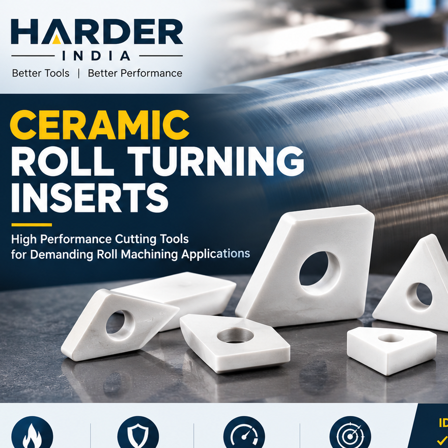 Ceramic Roll Turning Inserts Supplier In Delhi – Harder India