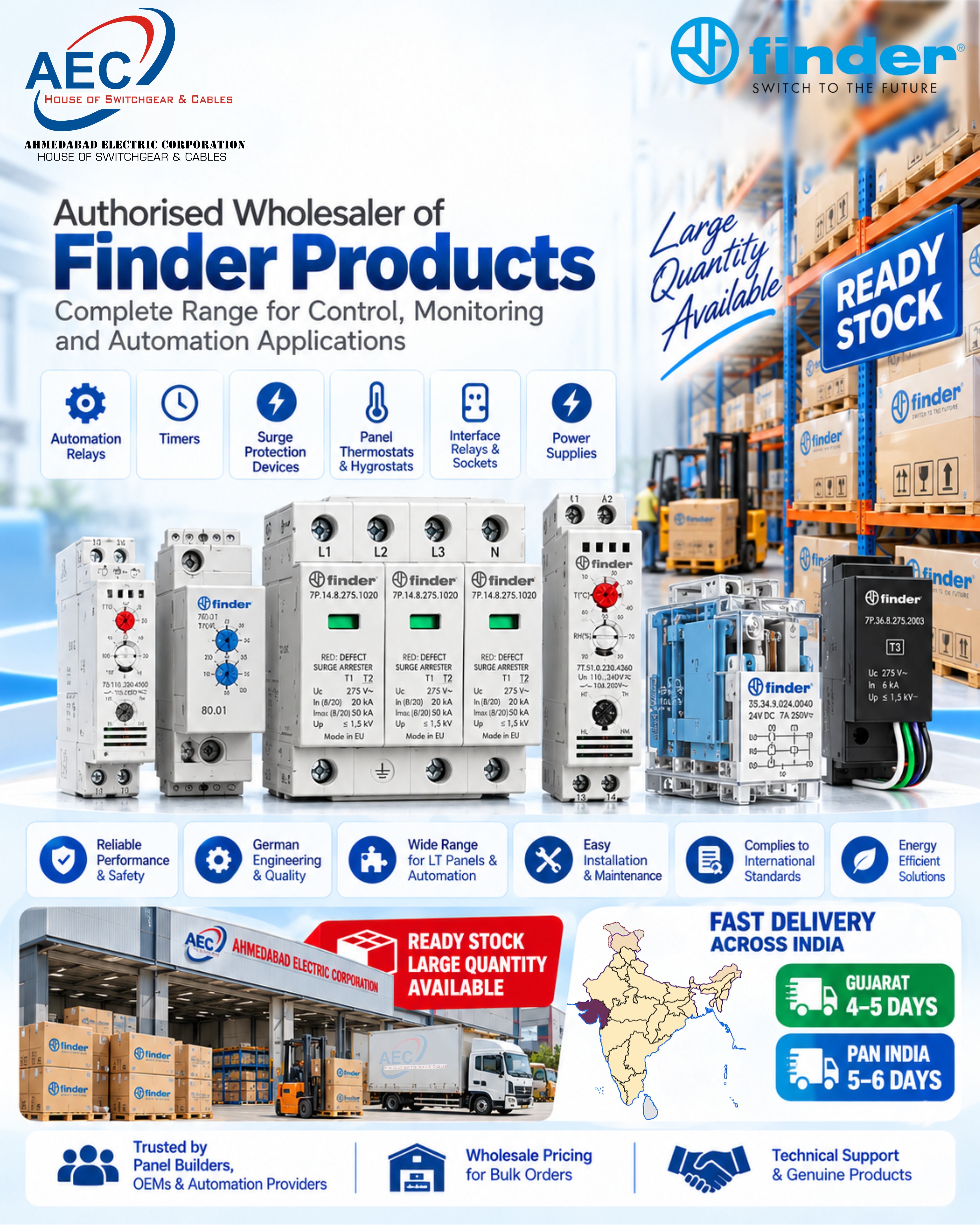 Finder Thermal Hygrostat Dealer Vapi