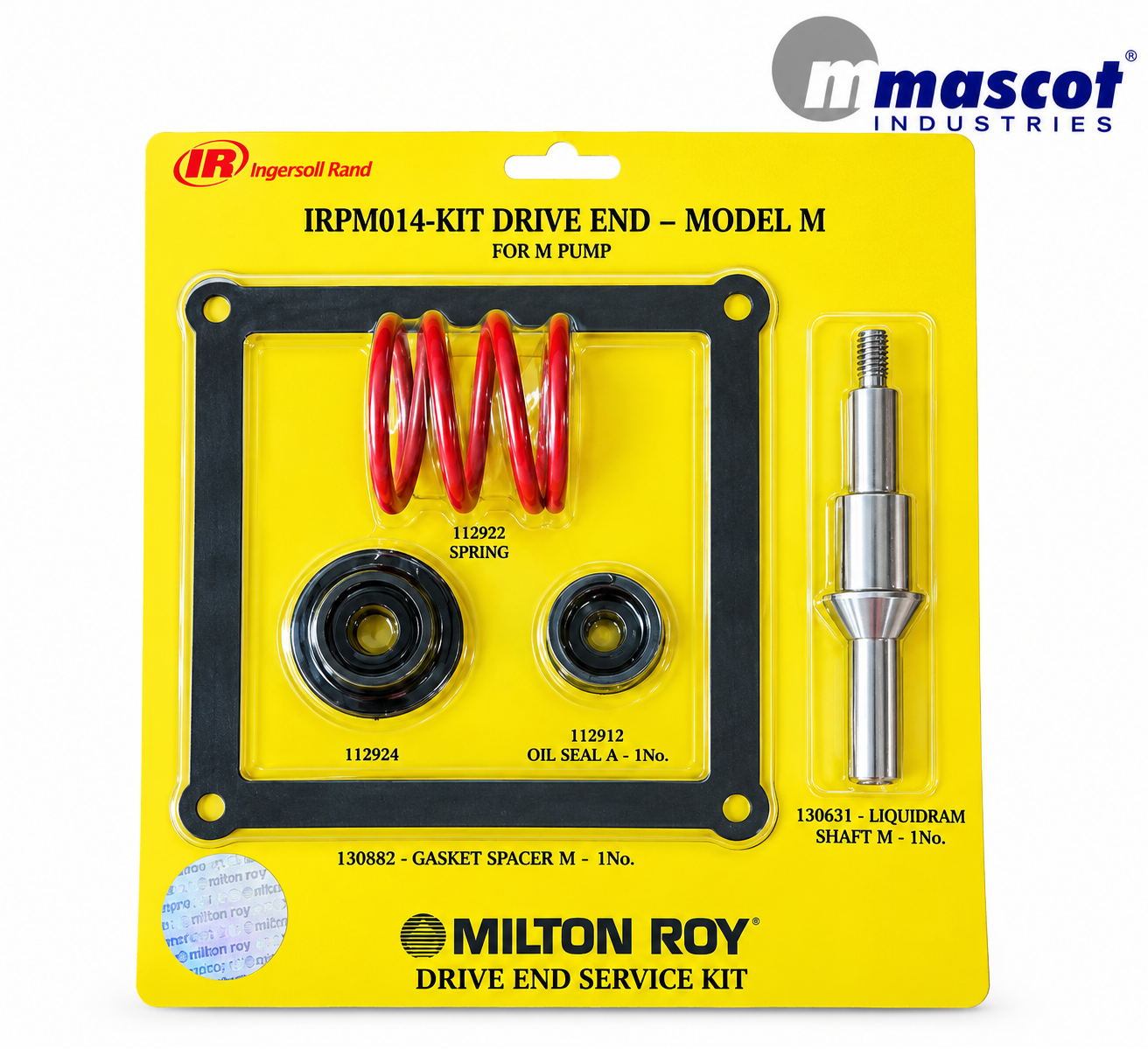 Genuine Milton Roy Model M Spare Kit – Authorised Distributor in Gujarat | Mascot Industries