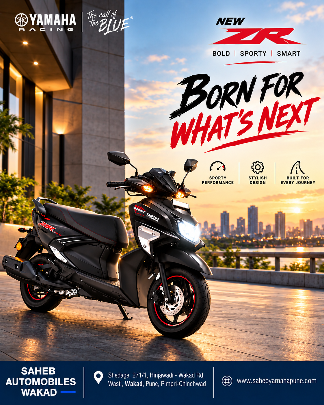 Yamaha RayZR – Make Every Ride a Statement|Saheb Yamaha