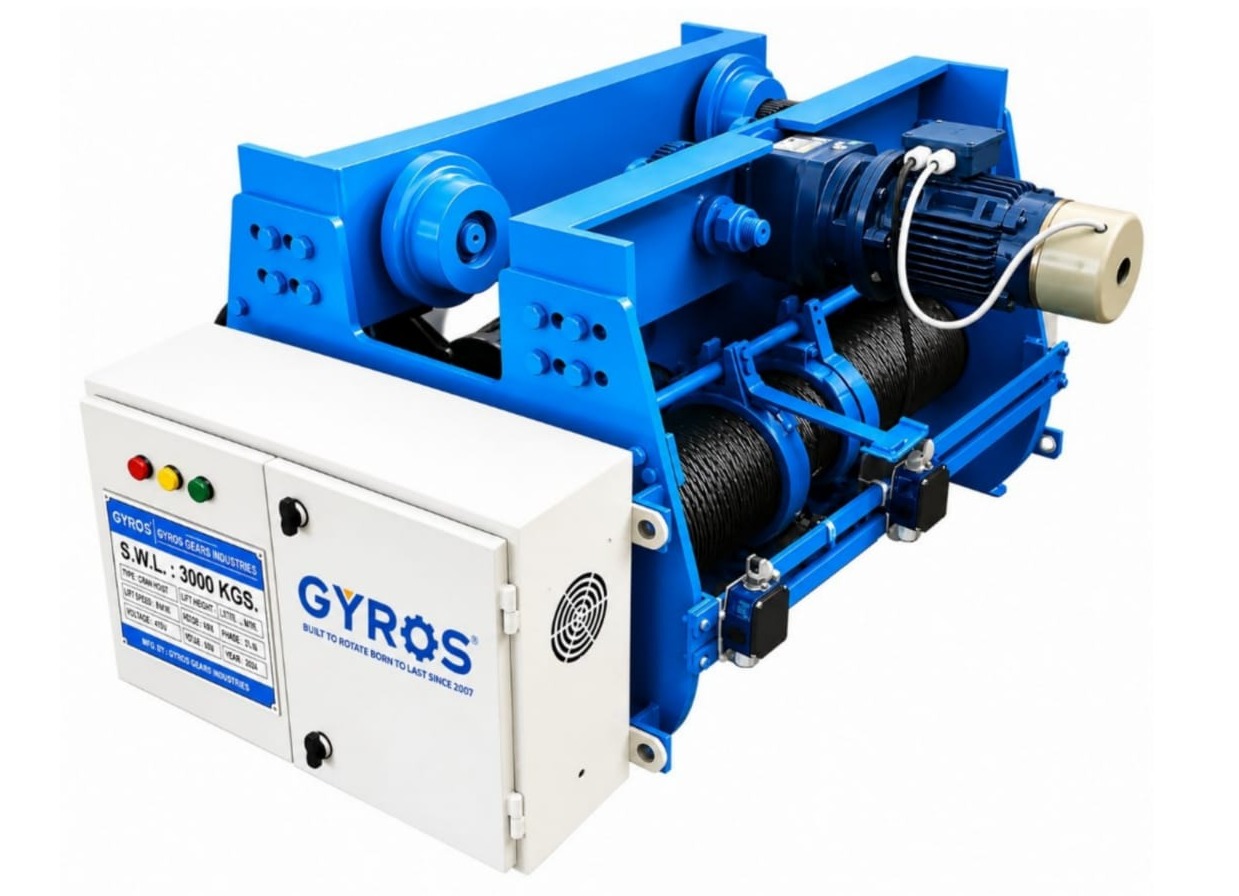 3 Ton Hoist Gearbox Manufacturers in India
