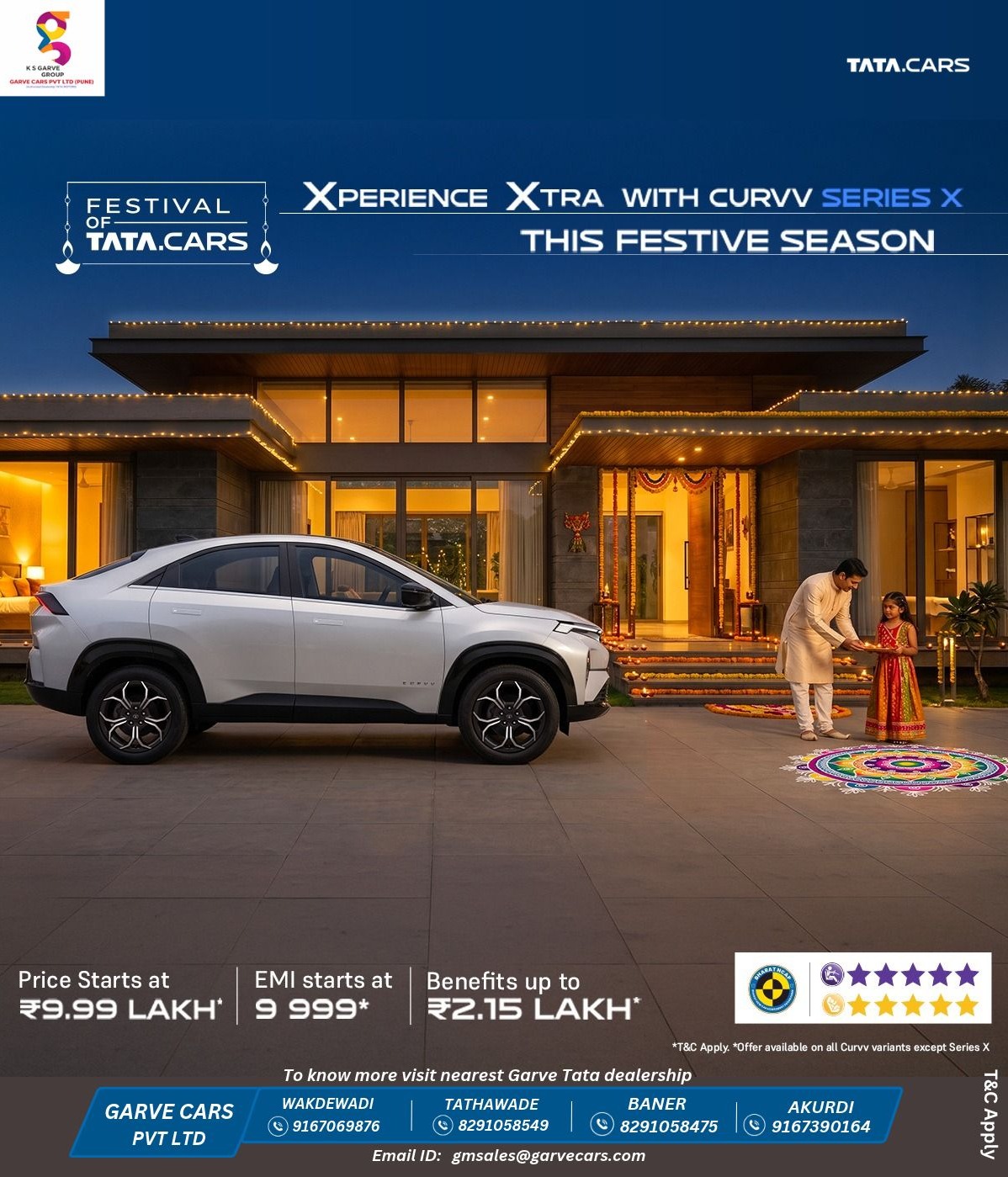 ✨ **XPERIENCE XTRA THIS FESTIVE SEASON!** ✨
This festive season, bring home the bold new **Tata CUR...
