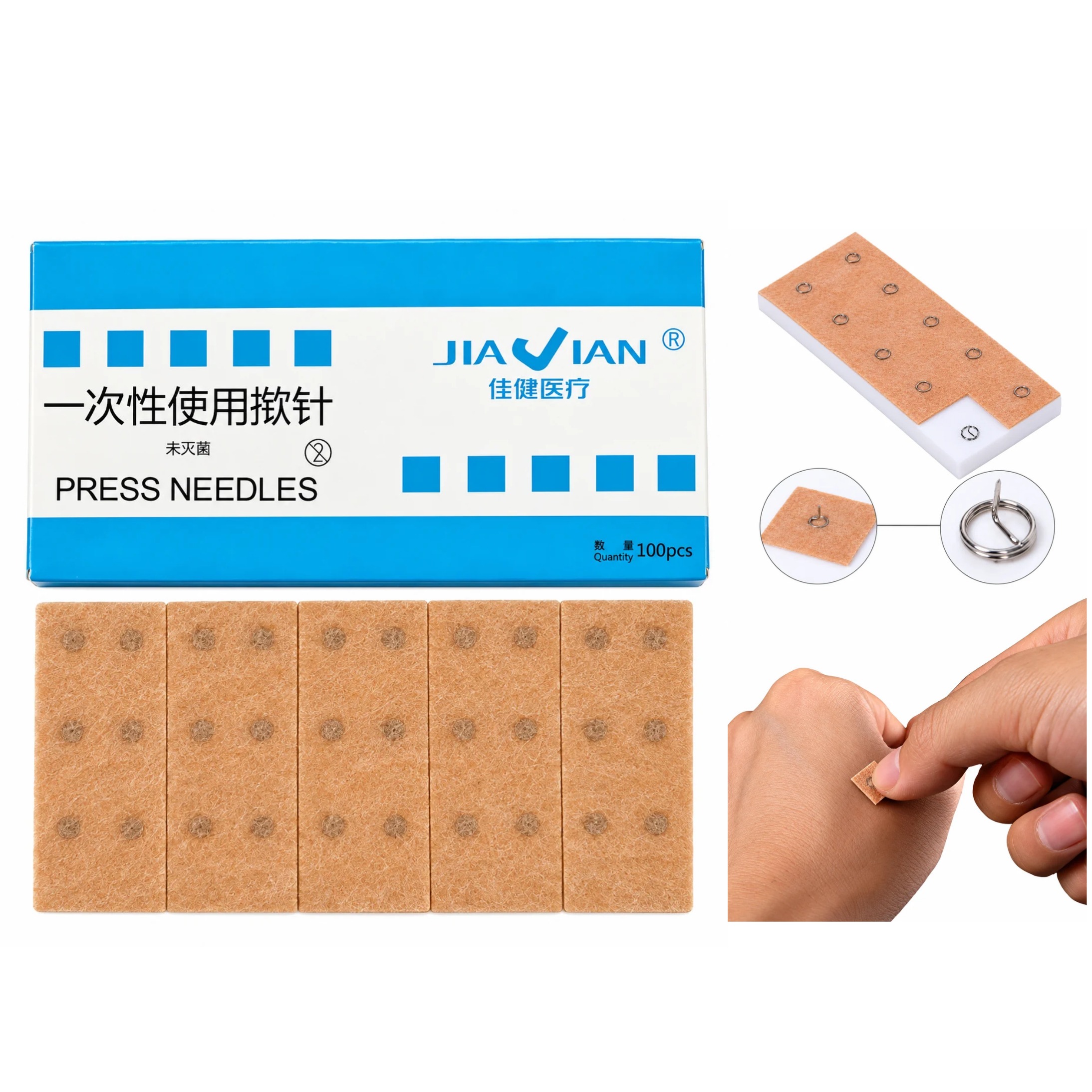 Acupuncture Ear Press Needles In New Delhi