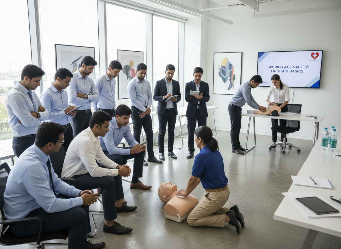 first aid and bls training in 