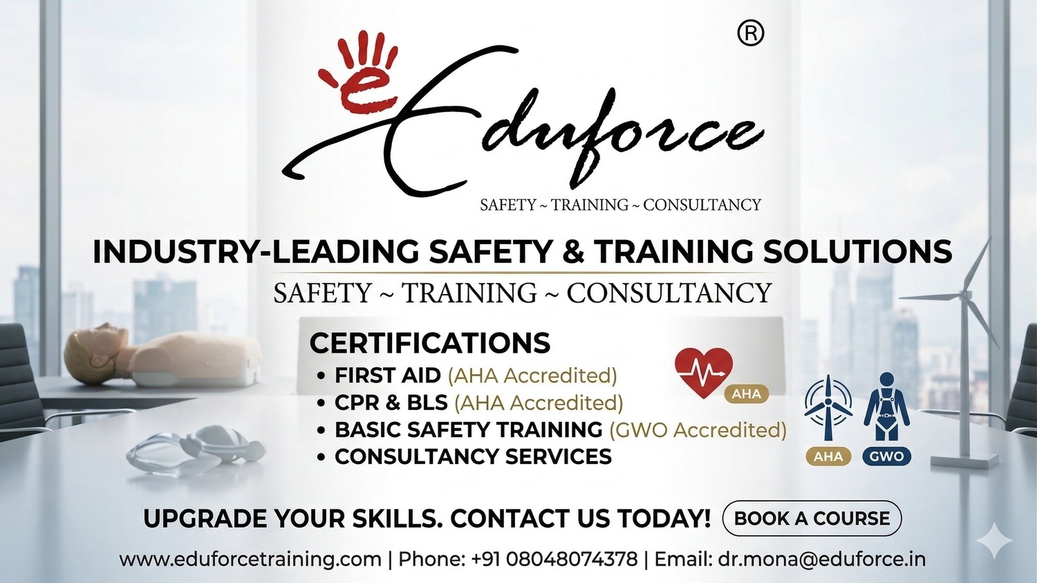 schedule a group first aid tra