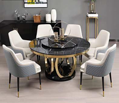 Bangle base dining table