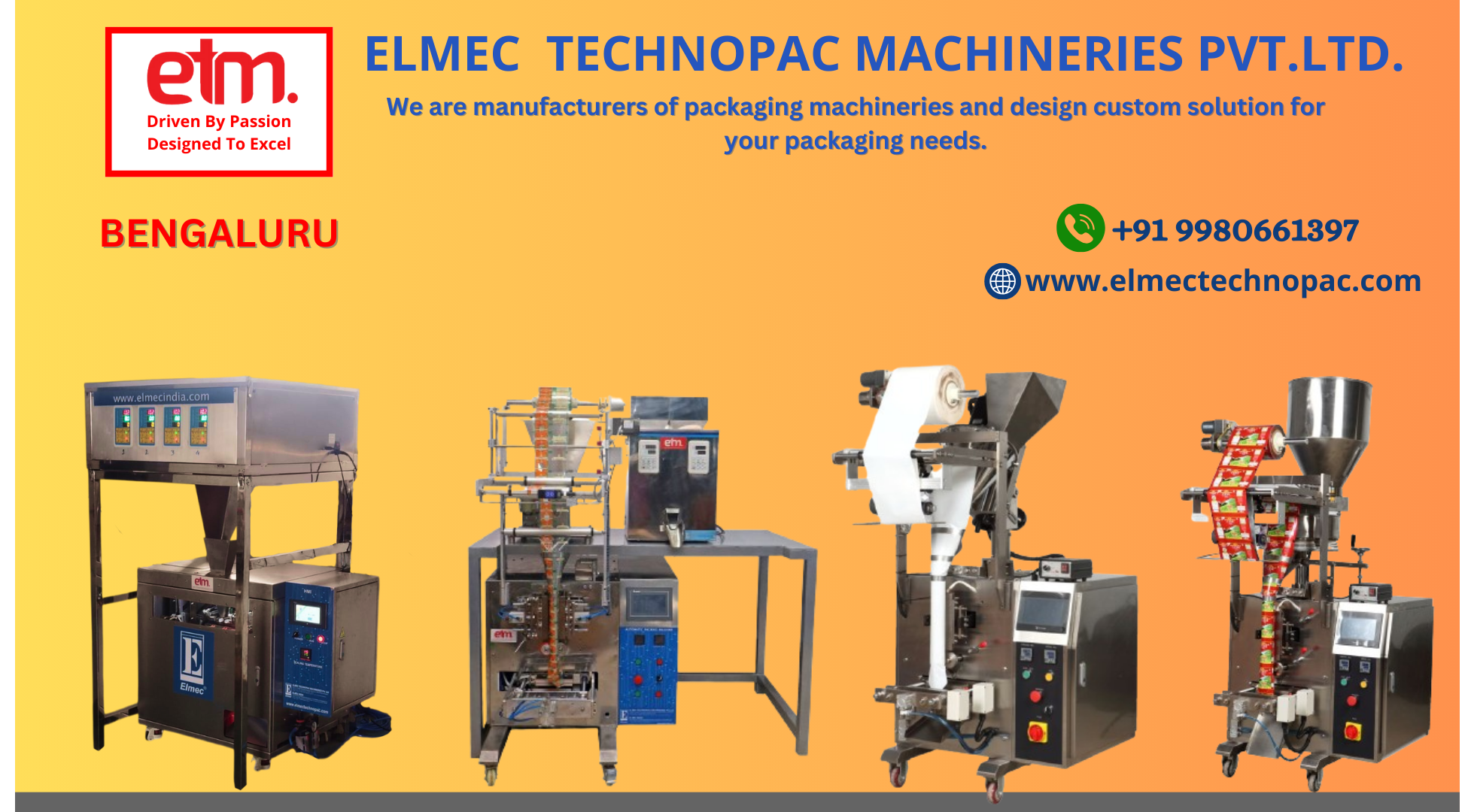 How Much does Packaging Machine Cost? Many people Elmec Technopac
