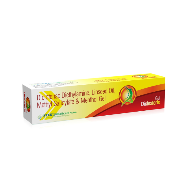 DICLOSTERIS GEL Diclofenac Diethylamine, Linseed o | STERIS HEALTHCARE ...