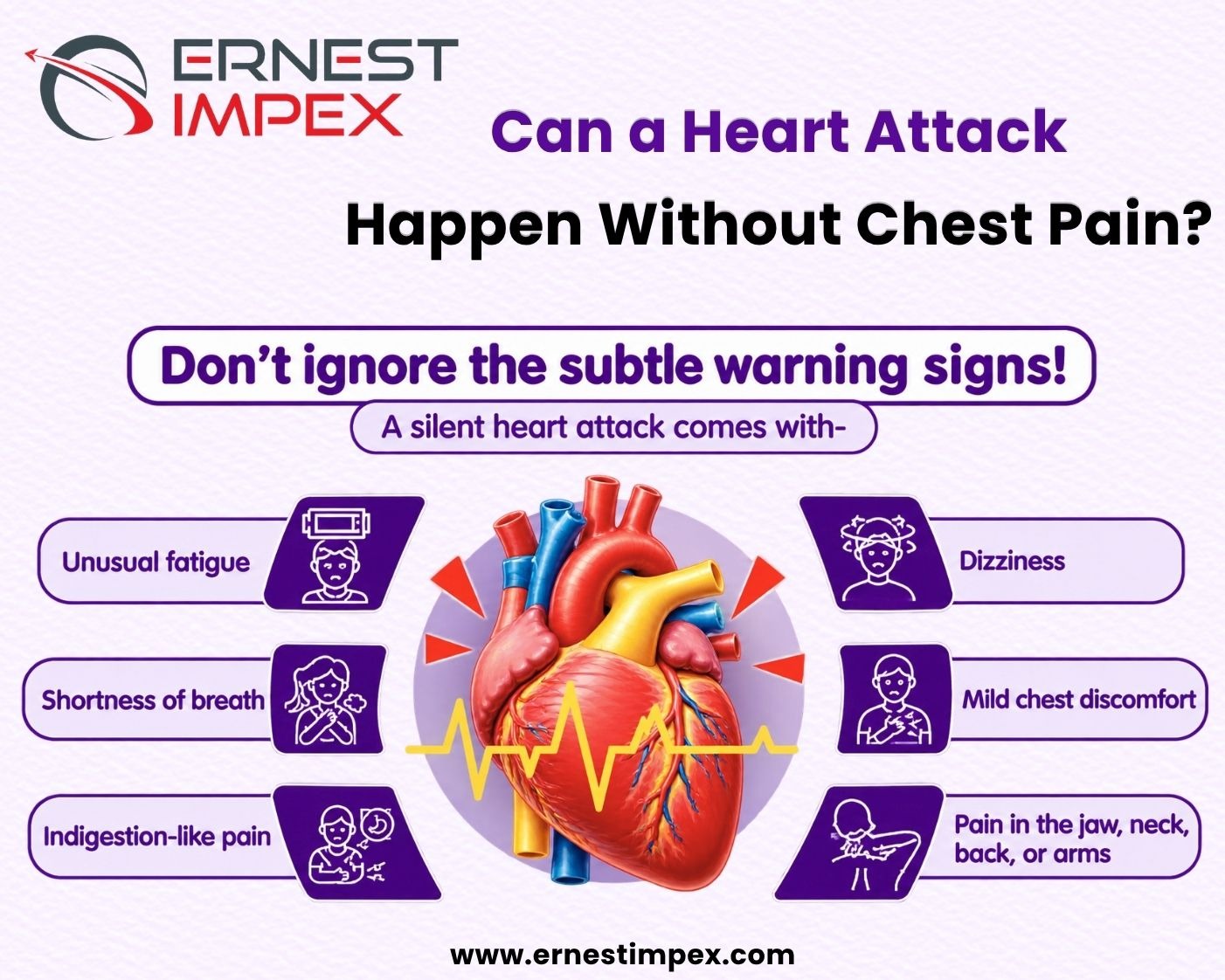 Can a Heart Attack Happen Without Chest Pain?