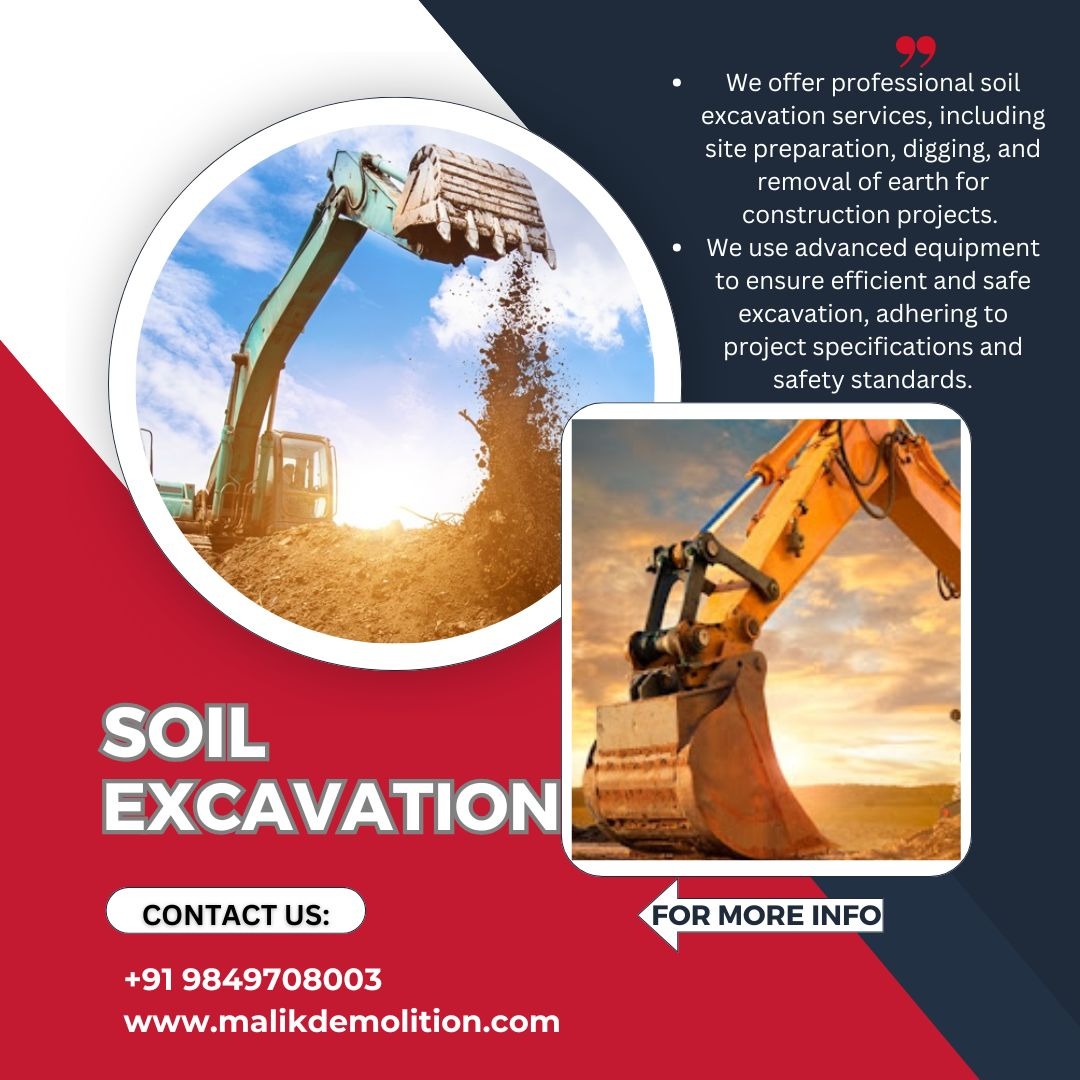 professional soil excavation s