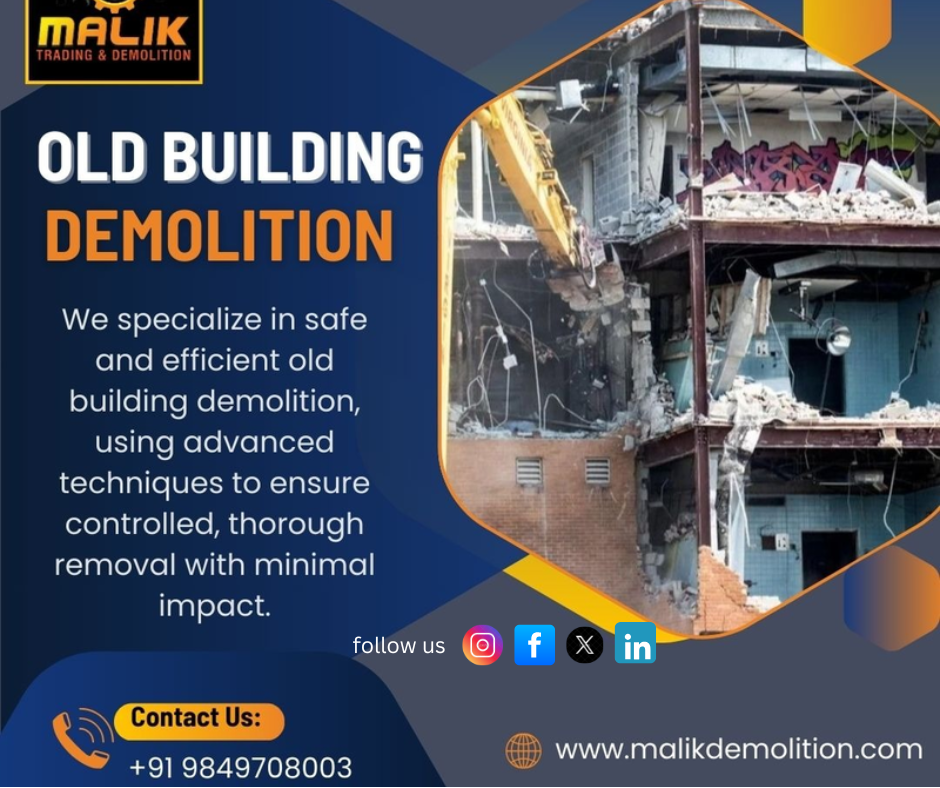 destroying outdated structures