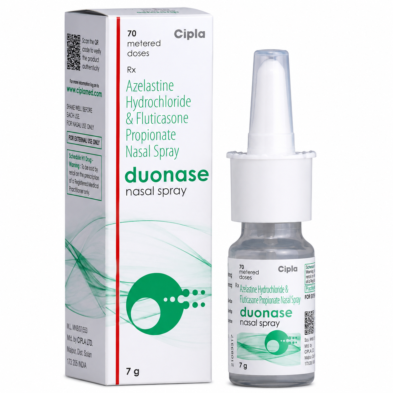 Fluticasone + Azelastine Nasal Spray – Dual-Action Allergy Relief | Global Export from India | Fast  product image