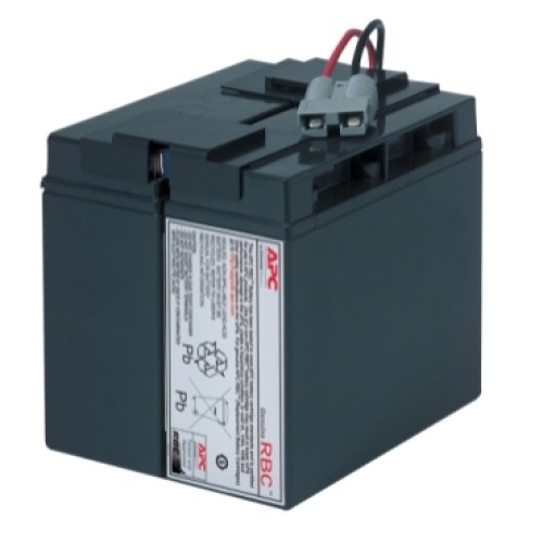 APC Replacement Battery Cartridge #7 with 2 Year Warranty; battery type, Lead-acid battery; provided equipment, All required connectors. Battery recycling guide. with 2 Year Warranty.