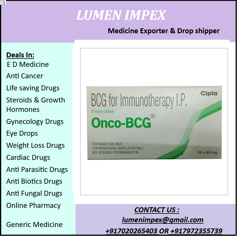 Onco BCG - BCG for Immunotherapy IP Injection in Anti cancer injection ...