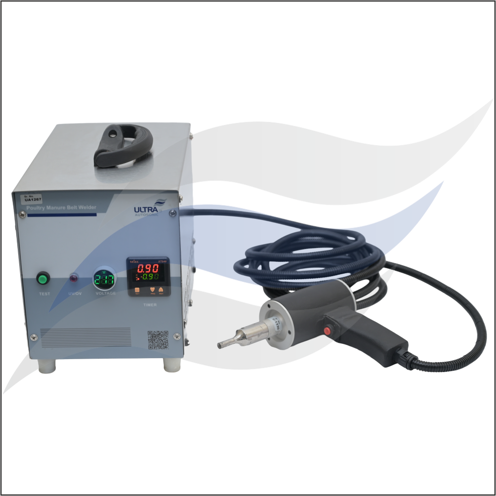 Ultrasonic Poultry Manure Belt Welder