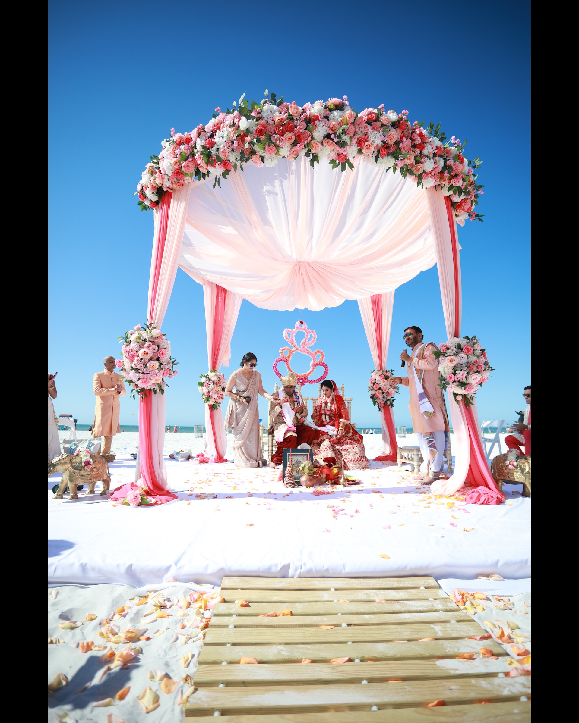 beachside wedding photography 