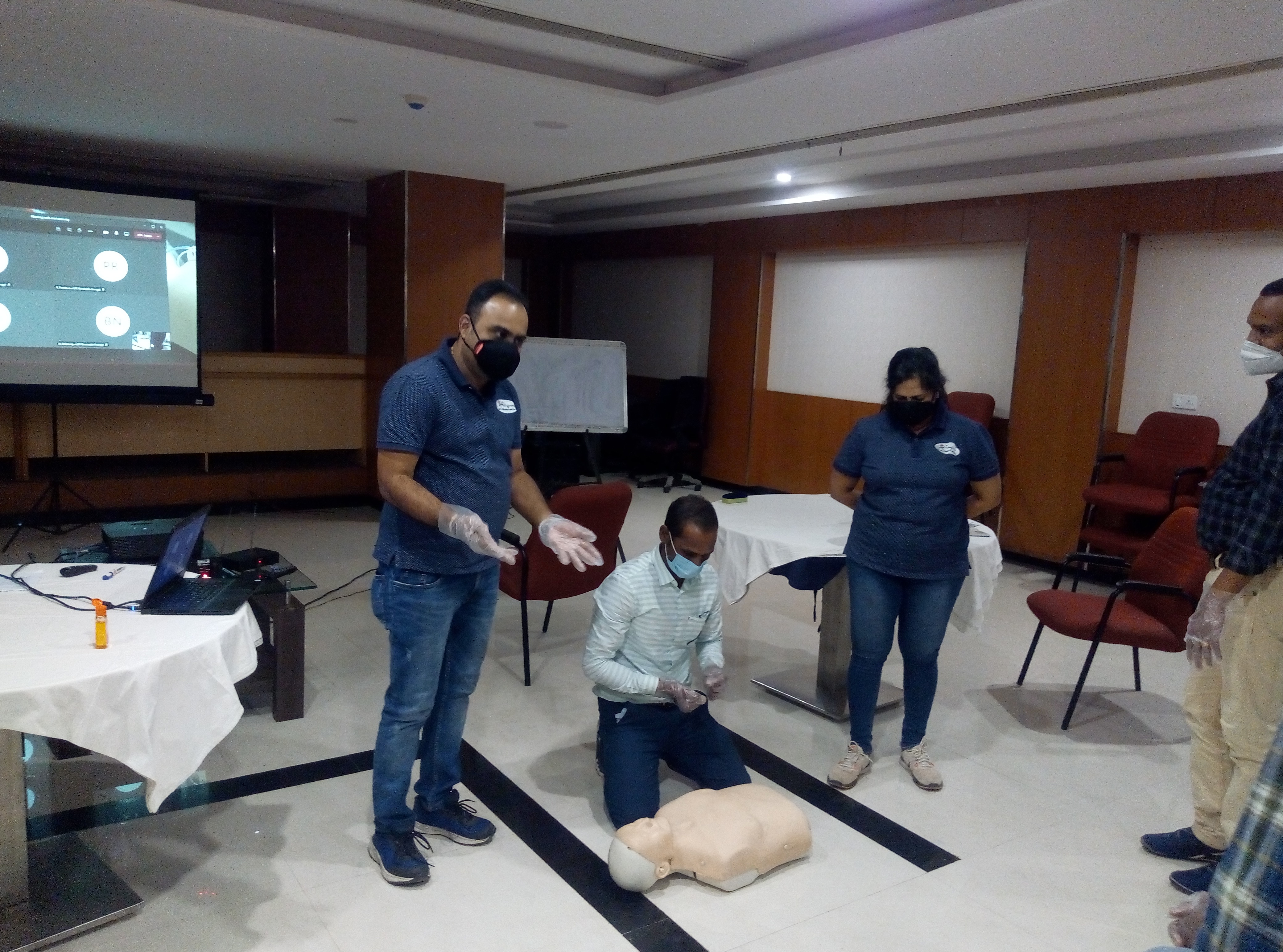 first aid training center in b