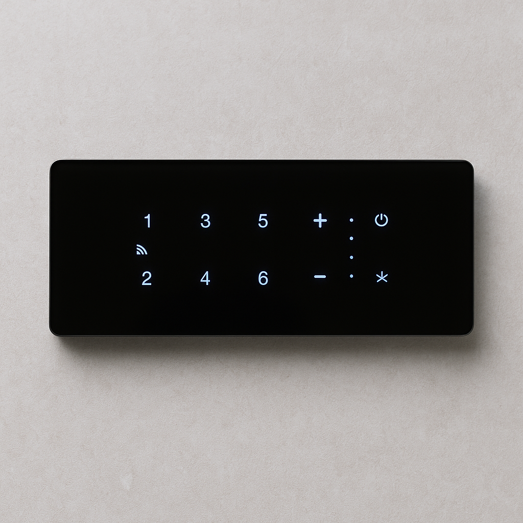 Input Voltage : 230V~50/60HzWireless Type : Wi-Fi 2.4GhzWorking temp. : -10°C to 70°CTouch Surface ambient temp. : 30°C to 48°CRouter Technology : OFDMA + MU-MIMO(WiFi 6)