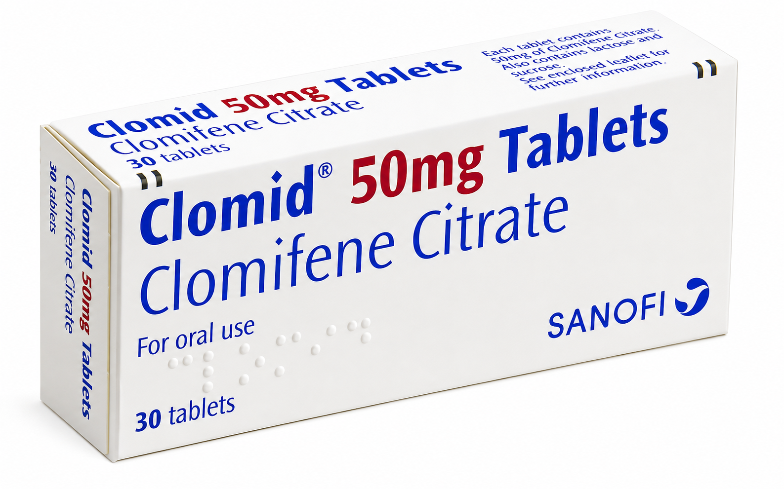 Clomid tablets  product image