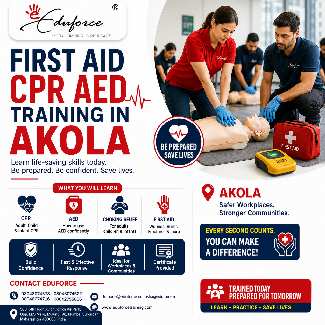 eduforce first aid akola