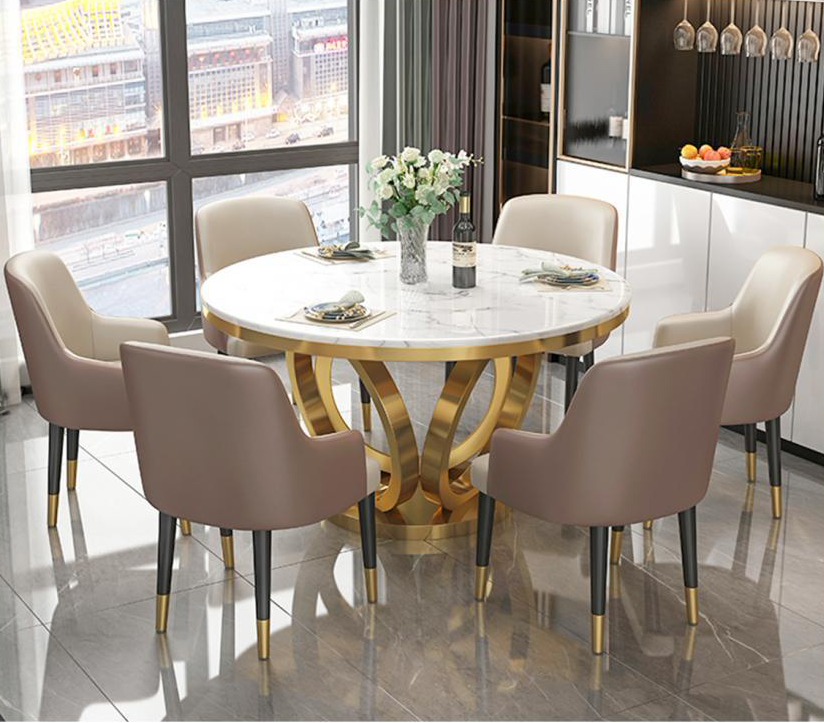 inclined Bangle base dining table