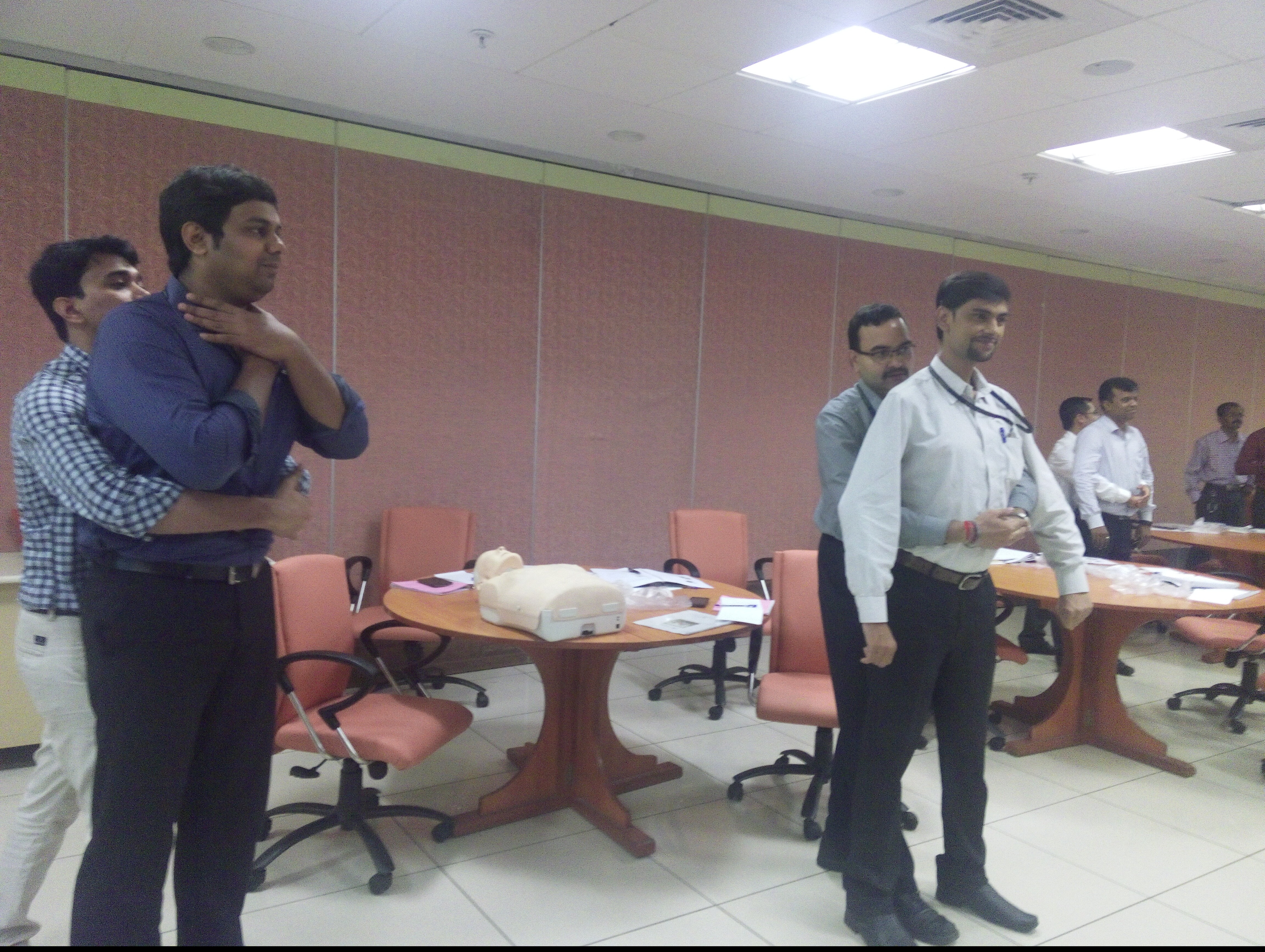 aed practical demonstration tr