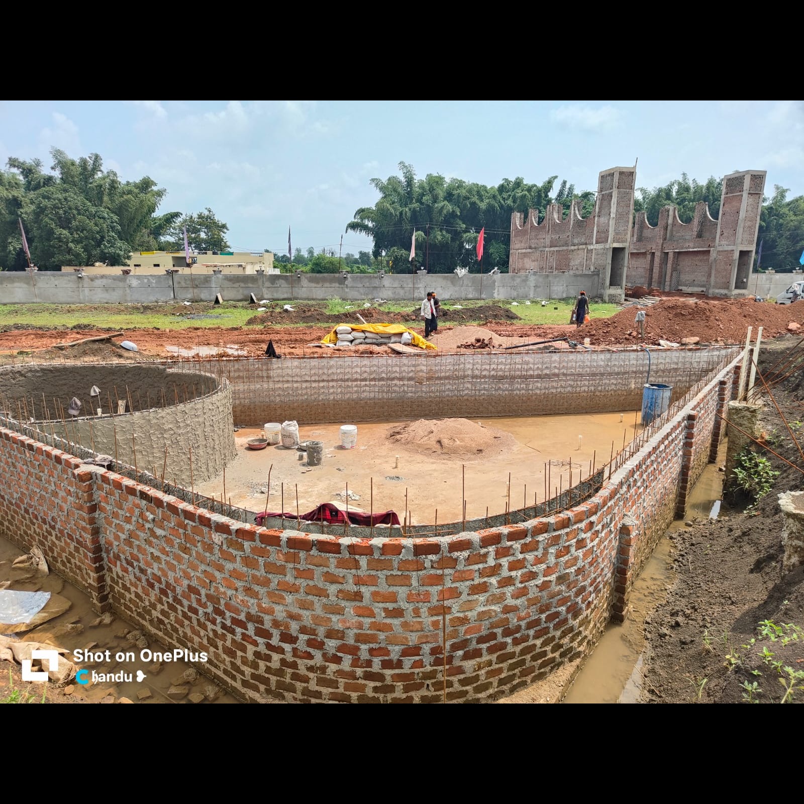 farmhouse and resort pool proj