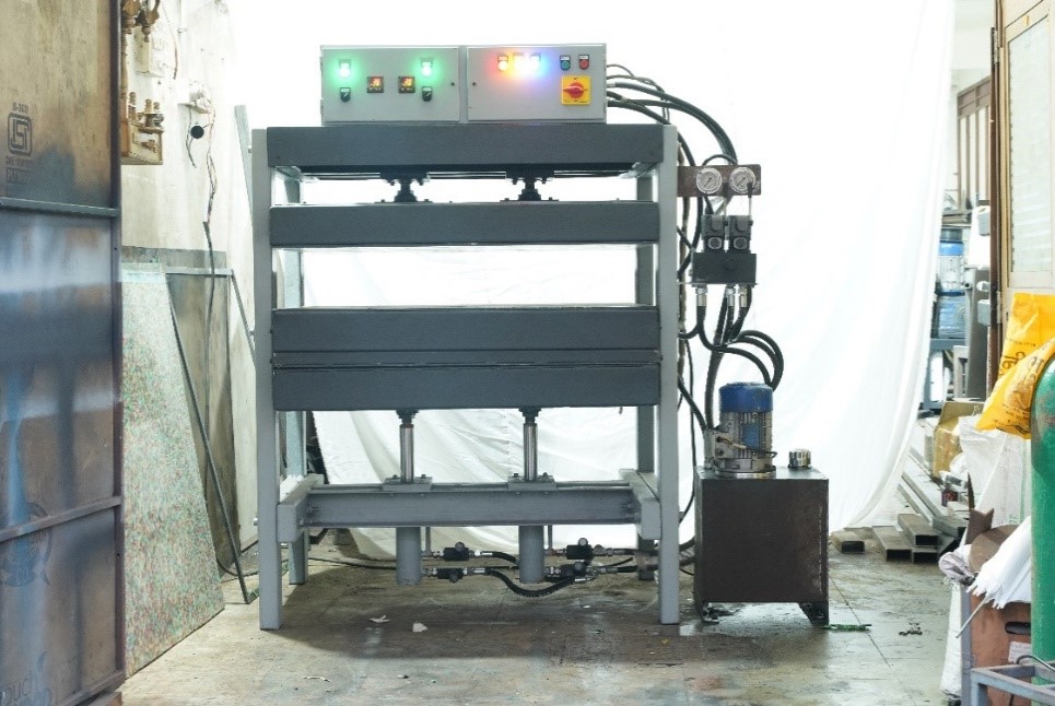 1x1 Meter Combined Automatic Hydraulic Sheetpress