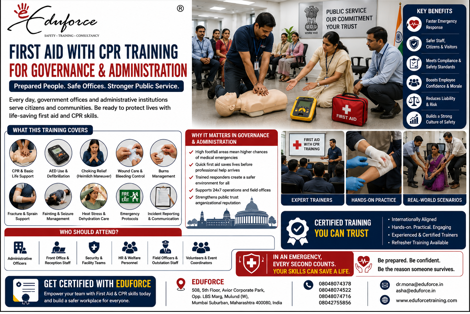 first aid training for securit