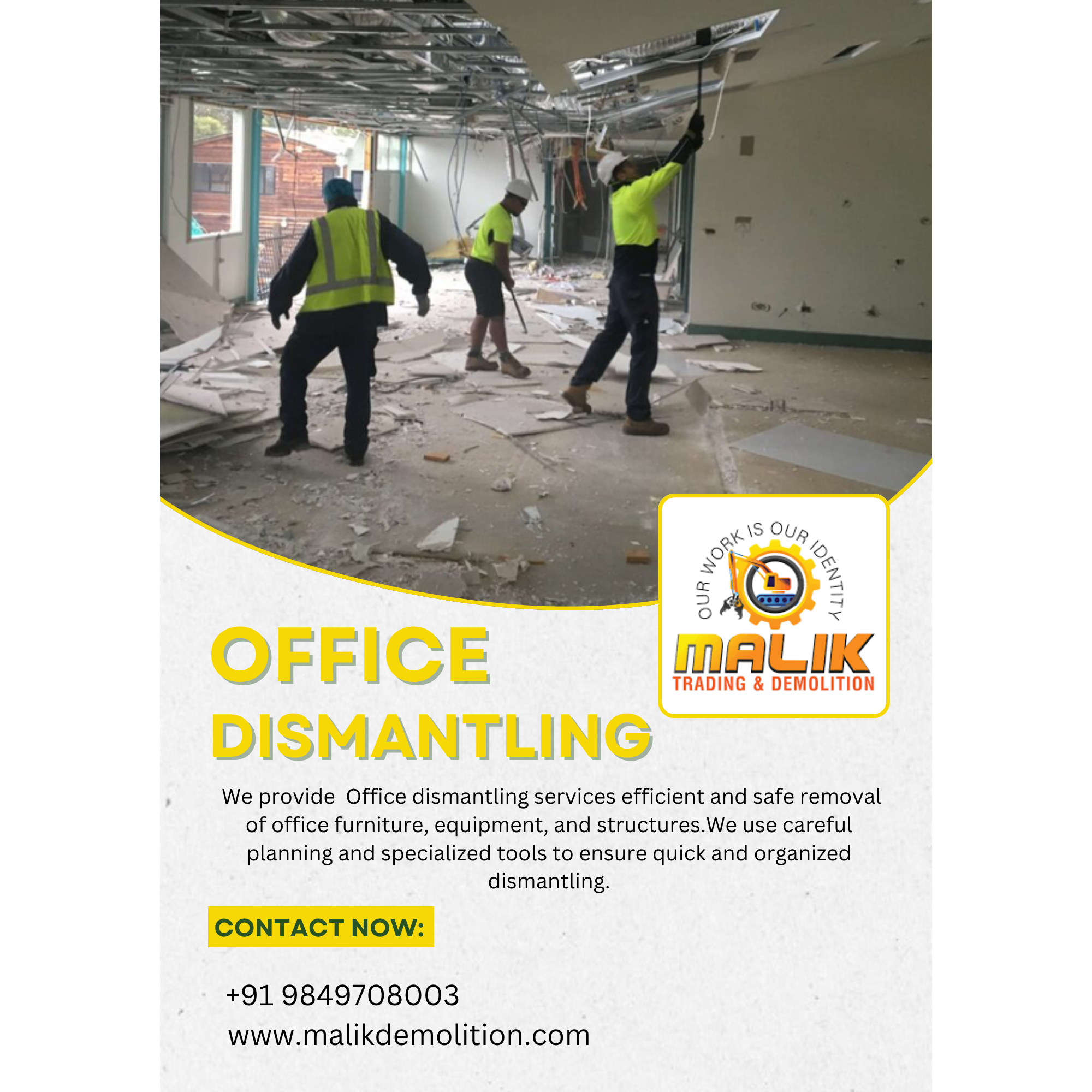office dismantling and removal