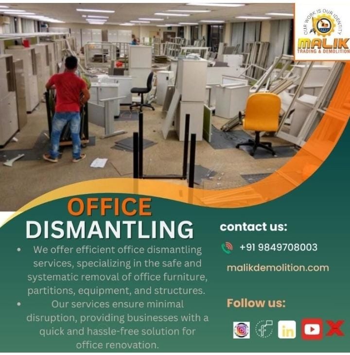 safe office partition removal
