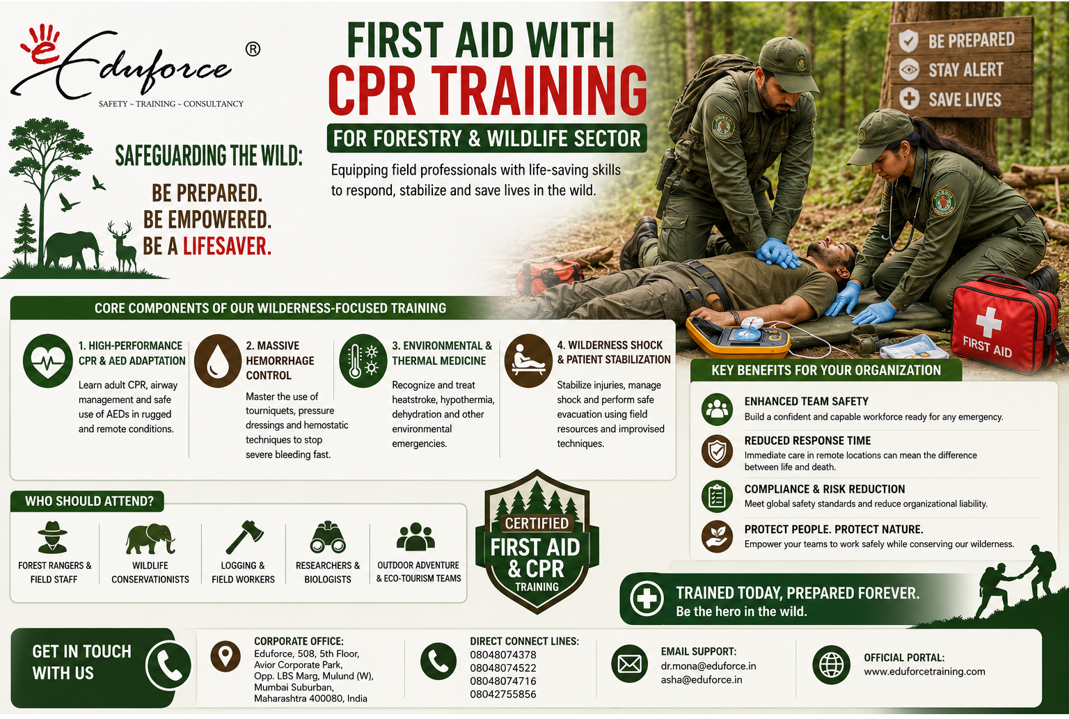 certified first aid with cpr t