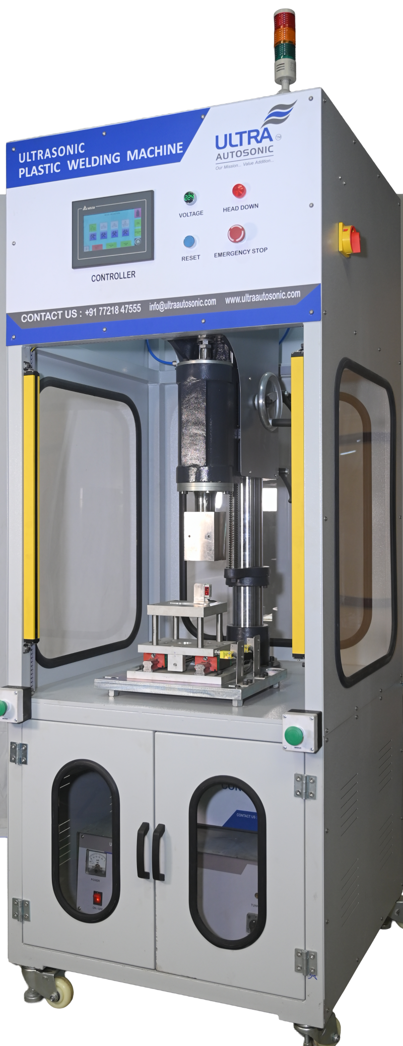 PLASTIC FILLER HEAD ULTRASONIC WELDING MACHINE